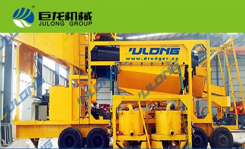 JL150 Movable Gold Mining Machine